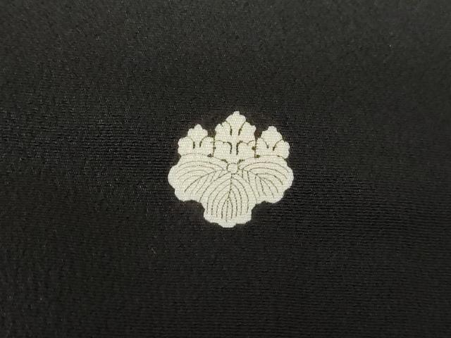 平和屋着物■豪華黒留袖　駒刺繍　舞花楓文　江戸紐　金彩　正絹　逸品　DABE0858qa