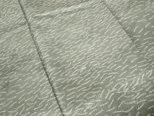 平和屋着物■小紋　松青海波文　洗える着物　DABE0876qa
