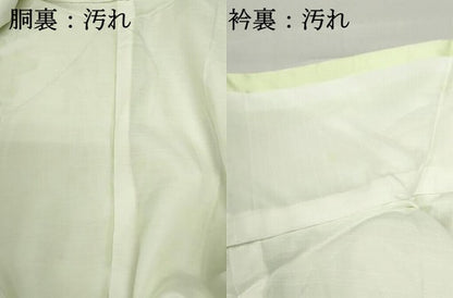 平和屋着物■訪問着 手描き 草花文 暈し染め 洗える着物 DABE0883qa