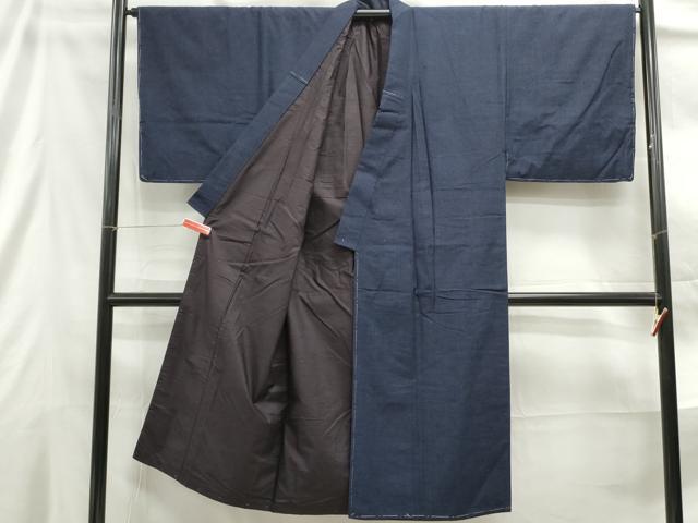 平和屋着物■男性 紬地 アンサンブル 霞間道 正絹 逸品 DABE0885qa