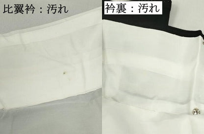 平和屋着物■豪華黒留袖 飛鶴風景花文 金彩 正絹 逸品 DABE0893qa