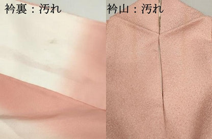 平和屋着物■上質な小紋 霞文 正絹 逸品 DABE0901qa