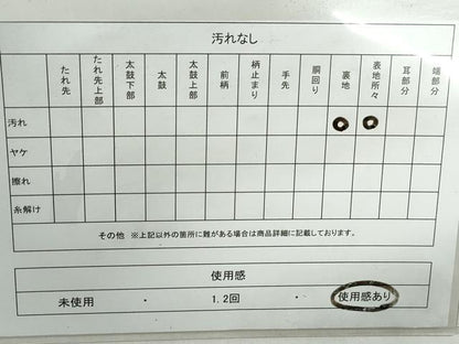 平和屋着物◎六通柄 本袋帯 亀甲花蝶文 金銀糸 正絹 逸品 DABE0935qa