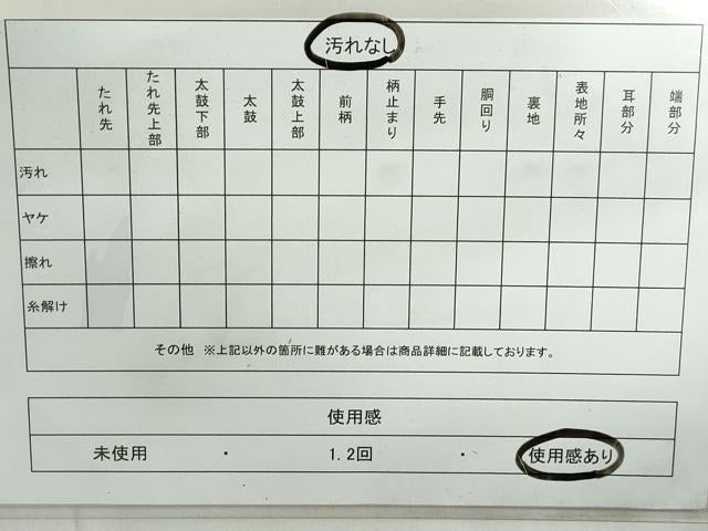 平和屋着物◎太鼓柄袋帯　重ね地紙雲文　金銀糸　正絹　逸品　DABE0955qa