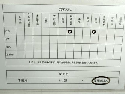 平和屋着物◎六通柄袋帯　エ霞草葉文　金銀糸　正絹　逸品　DABE0961qa