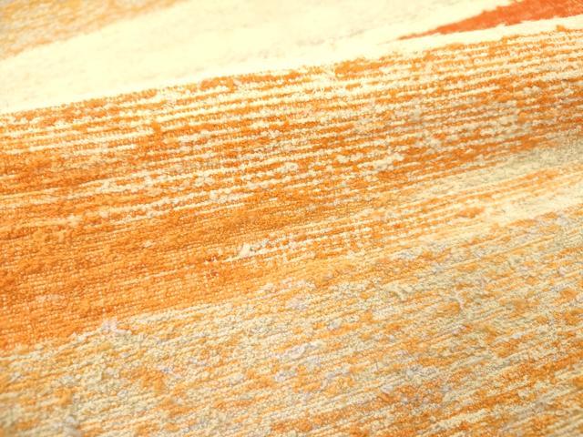 平和屋着物●八寸名古屋帯　紬地　横段文　正絹　逸品　DABE1004op 平和屋着物○八寸名古屋帯 紬地 横段文 正絹 逸品 DABE1004op