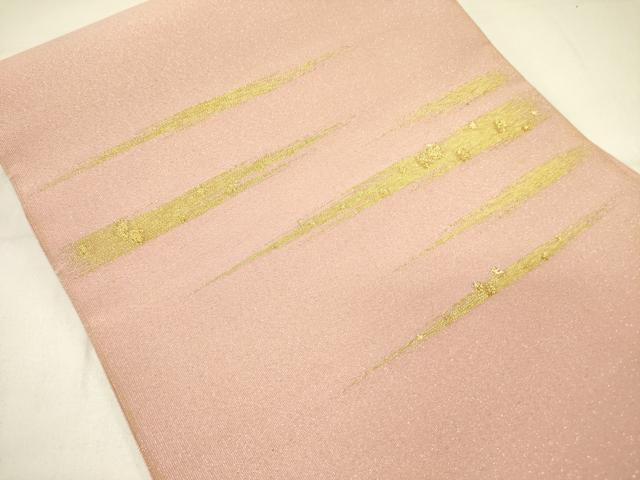 平和屋着物●爪掻き本綴れ　八寸名古屋帯　霞箔散らし文　金糸　正絹　逸品　DABE1095op 2026年最新】Yahoo!オークション -爪掻き本綴れ 帯の中古品・新品・未