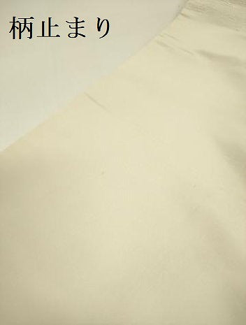 平和屋着物●太鼓柄袋帯　源氏香　松葉散らし　金糸　正絹　逸品　DABE1179op
