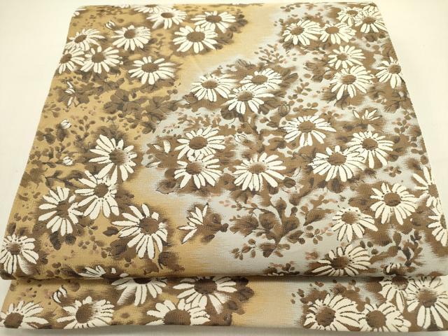 平和屋着物●六通柄袋帯　紹巴　菊　正絹　逸品　DABE1185op