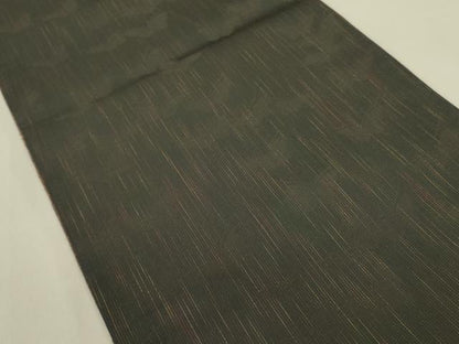 平和屋着物●森英恵・HANAE MORI　両面　全通柄袋帯　櫛織　霞文　金糸　正絹　逸品　未使用　DABE1206op