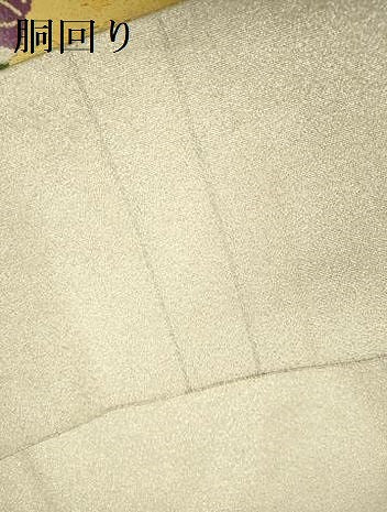 平和屋着物●爪掻き本綴れ　八寸名古屋帯　牡丹　金糸　正絹　逸品　DABE1302op