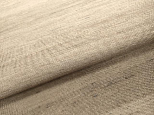 平和屋着物●全通柄袋帯　紬地　横段霞文　正絹　逸品　DABE1364op
