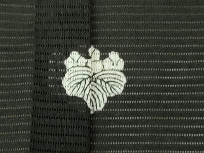 平和屋着物＊夏物 黒留袖 絽 飛鶴吉祥花文 暈し染め 洗える着物 DABE1388op
