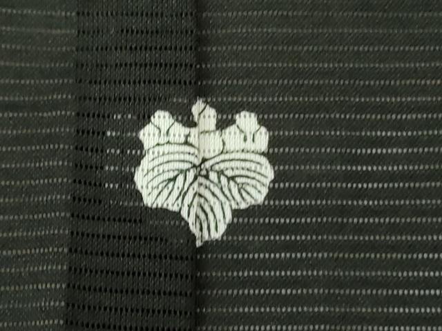 平和屋着物＊夏物 黒留袖 絽 飛鶴吉祥花文 暈し染め 洗える着物 DABE1388op