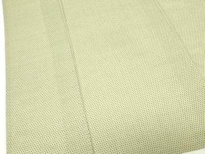 平和屋着物▽本塩沢　単衣　蚊絣　正絹　逸品　DABE1402op