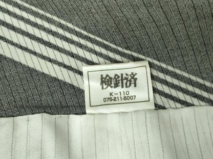 平和屋着物＊夏物 小紋 絽 トンボ 正絹 逸品 DABE1409op