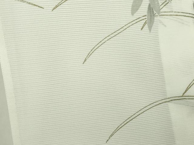 平和屋着物＊夏物 訪問着 絽 草花 金彩 洗える着物 未使用 DABE1416op