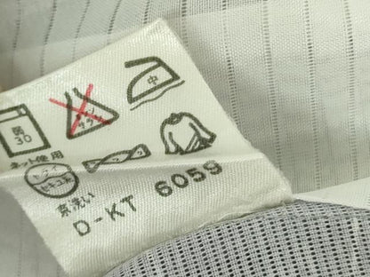 平和屋着物＊夏物 小紋 絽 舞蝶草葉文 暈し染め さんび謹製 洗える着物 DABE1420op