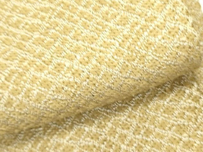 平和屋着物●男性　本場筑前博多織　角帯　網目文様　正絹　逸品　DABE1447op