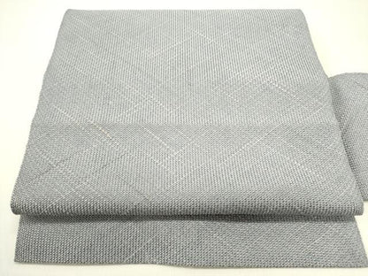 平和屋着物●八寸名古屋帯　組織　正絹　逸品　DABE1459op