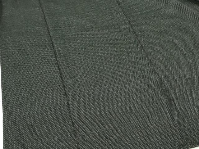平和屋着物▽男性　本塩沢　単衣　130亀甲　総詰め　正絹　逸品　DABE1463op
