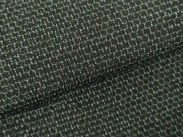 平和屋着物▽男性　本塩沢　単衣　130亀甲　総詰め　正絹　逸品　DABE1463op