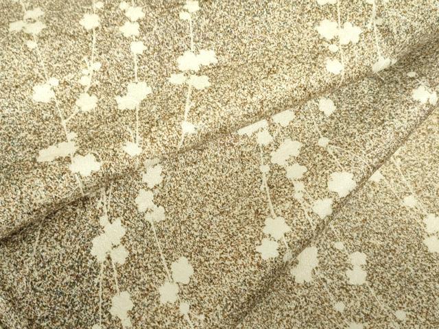 平和屋着物▽上質な小紋　単衣　枝花文　正絹　逸品　DABE1472op 平和屋着物□上質な小紋 枝花文 正絹 逸品 未使用 BAAW7928hv - メルカリ