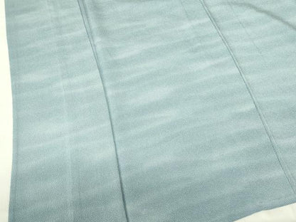 平和屋着物▽江戸小紋　単衣　鮫小紋柄　暈し染め　正絹　逸品　DABE1476op