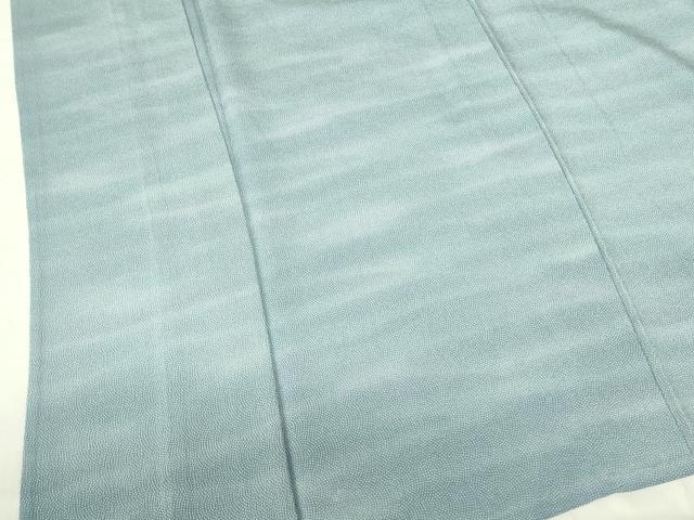 平和屋着物▽江戸小紋　単衣　鮫小紋柄　暈し染め　正絹　逸品　DABE1476op