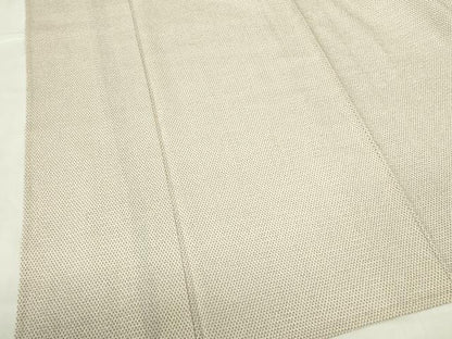 平和屋着物▽本塩沢　単衣　蚊絣　正絹　逸品　DABE1477op