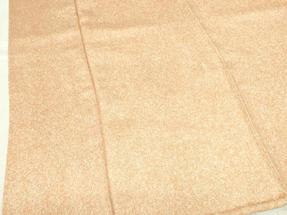 平和屋着物▽上質な小紋　単衣　霞文　鬼しぼ縮緬　正絹　逸品　DABE1491op