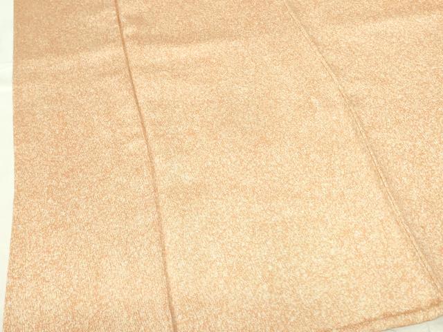 平和屋着物▽上質な小紋　単衣　霞文　鬼しぼ縮緬　正絹　逸品　DABE1491op