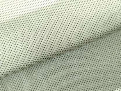 平和屋着物▽上質な紬　単衣　横段文　正絹　逸品　DABE1509op