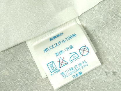 平和屋着物▽小紋　単衣　舞桜文　洗える着物　DABE1511op