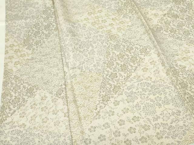 平和屋着物▽上質な小紋　単衣　草花文　正絹　逸品　DABE1521op 楽天市場】平和屋着物▽上質な小紋 単衣 作家物 草花文 正絹 逸品