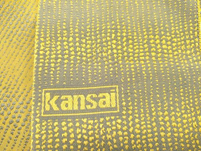 平和屋着物●男性　世界的ファッションデザイナー　山本寛斎　kansaiブランド　両面　角帯　抽象文様　DABE1670op