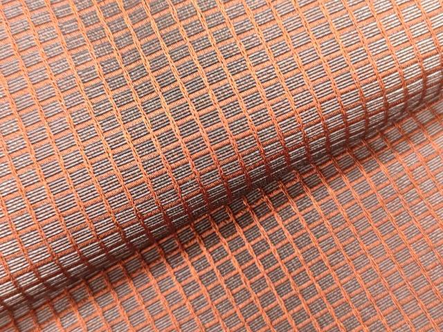 平和屋着物●男性　世界的ファッションデザイナー　山本寛斎　kansaiブランド　角帯　格子　DABE1671op