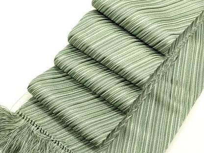 平和屋着物●男性　角帯　流線文　正絹　逸品　未使用　DABE1687op