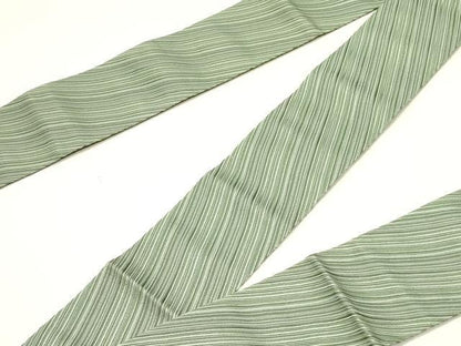 平和屋着物●男性　角帯　流線文　正絹　逸品　未使用　DABE1687op