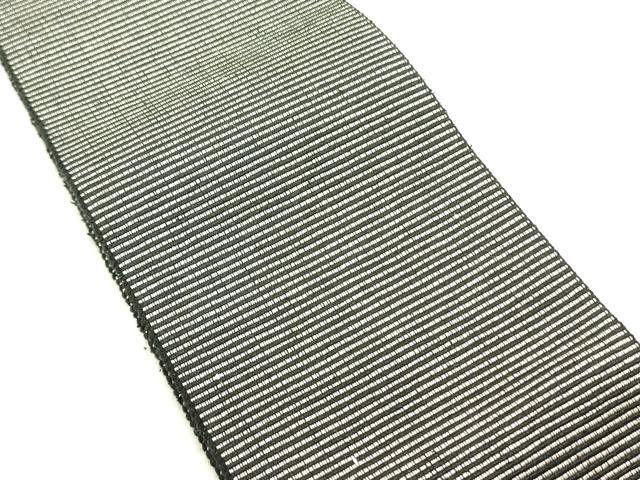 平和屋着物●男性　角帯　横段文　正絹　逸品　未使用　DABE1688op