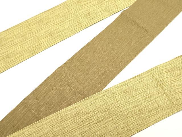 平和屋着物●男性　本場筑前博多織　角帯　抽象文様　正絹　逸品　DABE1697op