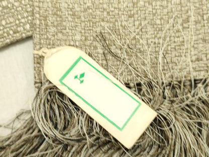 平和屋着物●男性　角帯　浅黄色　正絹　逸品　未使用　DABE1703op