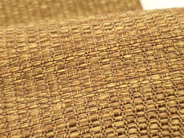 平和屋着物●男性　角帯　霞文　正絹　逸品　DABE1706op