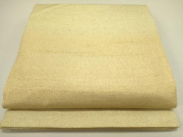 平和屋着物●桝屋高尾　ねん金綴錦　全通柄袋帯　段霞文　金糸　正絹　逸品　DABE1729op