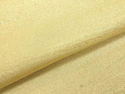 平和屋着物●桝屋高尾　ねん金綴錦　全通柄袋帯　段霞文　金糸　正絹　逸品　DABE1729op