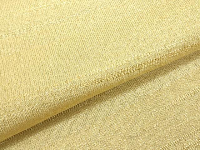 平和屋着物●桝屋高尾　ねん金綴錦　全通柄袋帯　段霞文　金糸　正絹　逸品　DABE1729op