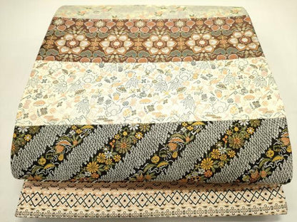 平和屋着物●六通柄袋帯　横段花文　金糸　正絹　逸品　DABE1742op