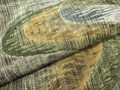 平和屋着物▽太鼓柄袋帯　スリーシーズン　春夏秋　櫛織　流水文　金糸　正絹　逸品　DABE1780op