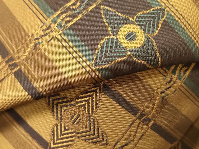 平和屋着物●ワンタッチつけ帯　花間道　やまと誂製　箱付き　正絹　逸品　未使用　DABE1787op