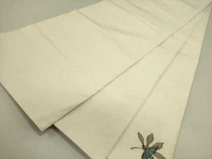 平和屋着物●絲藝苑　上島洋山　太鼓柄袋帯　魚　正絹　逸品　DABE1828op
